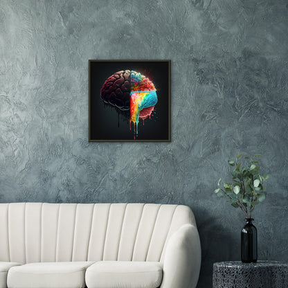 Sweetmeat | Metal Framed Wall Art