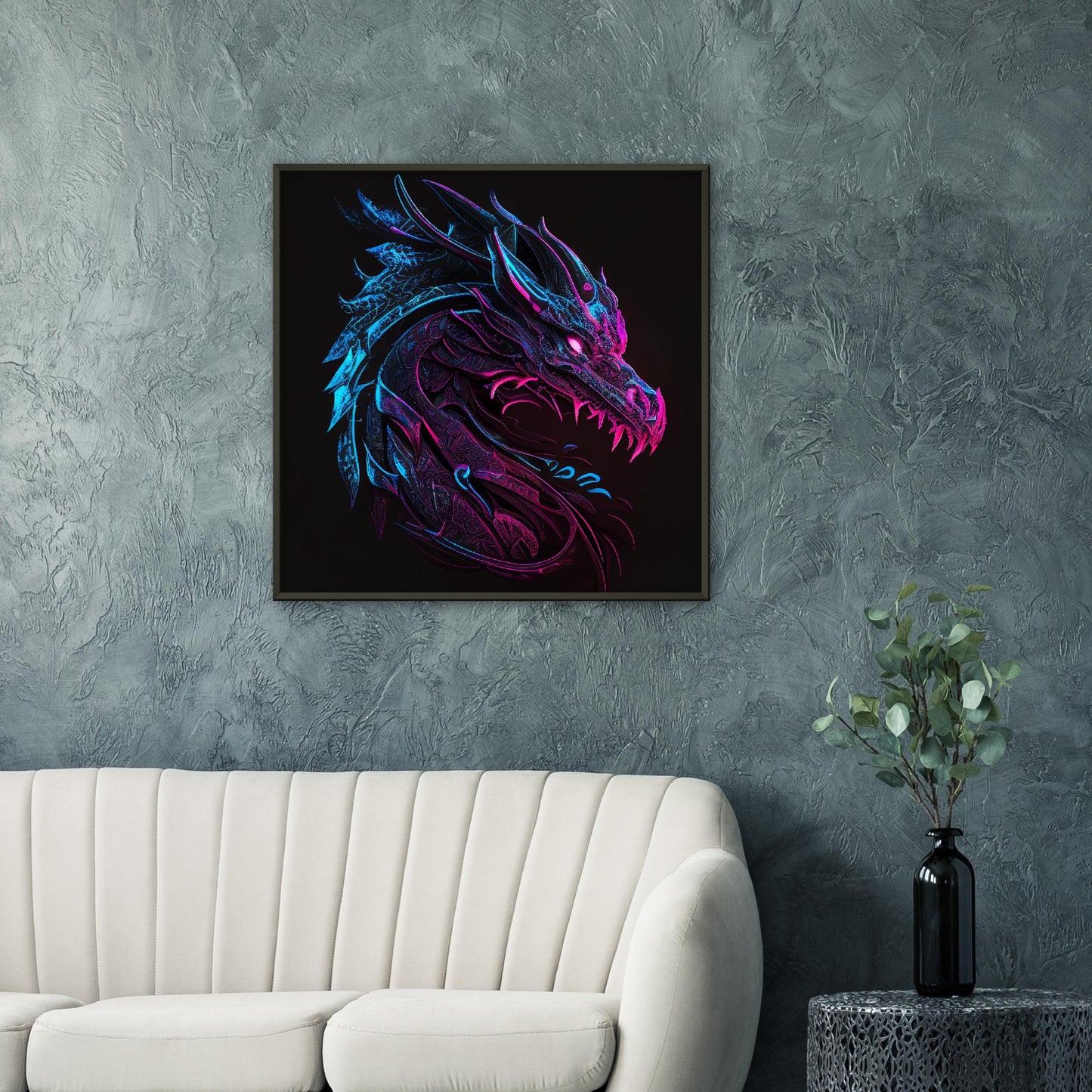 Dragon Fevers | Metal Framed Wall Art