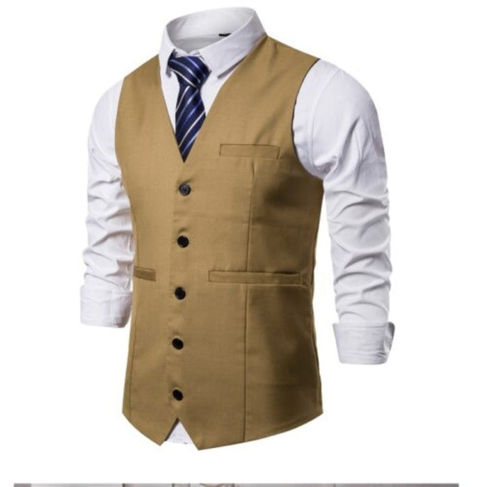 Men's Vintage Formal Blazer Vests