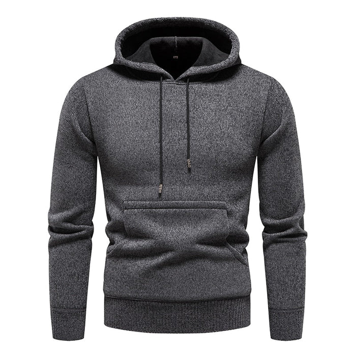 Men's Casual Hooded Pullover Sweatshirt