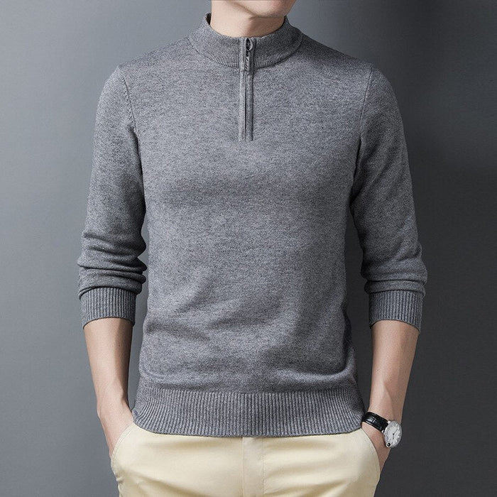Men's Half Zip Pullover Slim Fit Sweatshirt